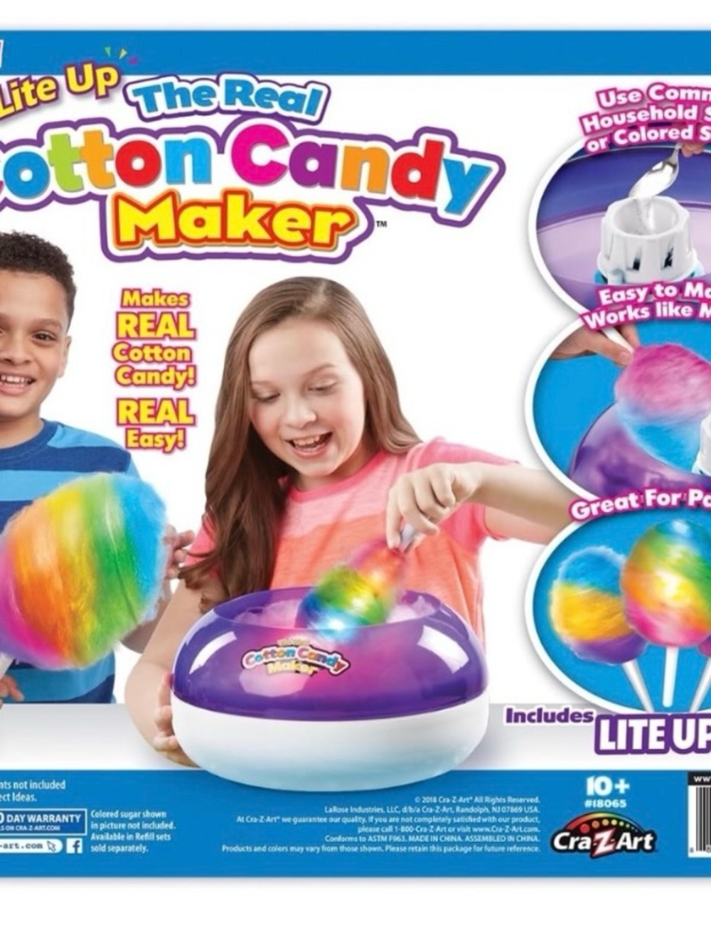 The Real Cotton Candy Maker with Lite Up Wand